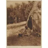Edward S. Curtis, A Summer Camp — Lake Pomo, plate #479, 1924
