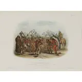 Karl Bodmer, Ischoha-Kakoschochata (Dance of the Mandan Indians), 1840