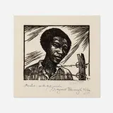 Elizabeth Catlett, My reward has been bars between me and the rest of the land