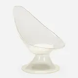 Erwine & Estelle Laverne, Lily chair from the Invisible Group, 1960, Lucite, vinyl
