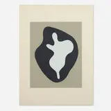 Jean Arp, Torse-Feuille, 1959, screenprint in three colors