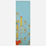 Frank Lloyd Wright, panel from the Arizona Biltmore Hotel, 1973, steel, screenprint on wallpaper, particle board