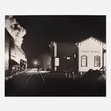 The Birmingham Special Gets the Highball, Rural Retreat, Virginia by O. Winston Link, gelatin silver print, sold Jan 2020