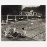 O. Winston Link, Swimming Pool, Welch, West Virginia, gelatin silver print