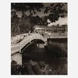 The Keith Children Fishing as Train No. 2 Passes, Lithia, Virginia by O. Winston Link, gelatin silver print, sold Jan 2020