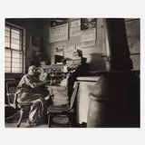 O. Winston Link, Abingdon Branch, W. M. Buchanan at his Desk, Green Cove, Virginia