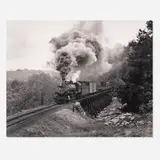 O. Winston Link, Abingdon Branch, Train No. 202, Northbound, Crosses Bridge 8, Watauga, Virginia