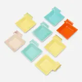 Margarete Heymann, collection of eight ashtrays, c. 1930, glazed ceramic