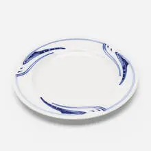 Henry van de Velde, plate, 1904, glazed porcelain