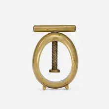 Carl Auböck, nutcracker, c. 1950, brass