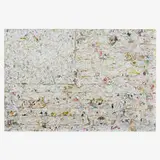 White Flag, after Jasper Johns (from Pictures of Magazines 2) by Vik Muniz, 2012, digital c-print, sold Jan 2020