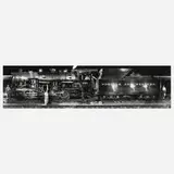 O. Winston Link, Class S1 Switching Locomotive No. 261 and its Crew, Roanoke, Virginia