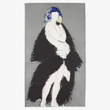 Manolo Valdés, Helene X, 2005, etching in colors with collage on Acuari handmade paper
