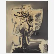 Preben Wölck, Untitled, 1970-71, oil on canvas