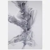Grace Roselli, ULM Untitled 2 (from Uncanny Lady M series), 2014, oil on canvas