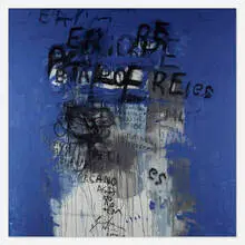 Jorge Luis Santos, Untitled, 2016, mixed media on canvas