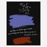 Corita Kent, the dogmas of the quiet past (Lincoln-Westinghouse Commission)