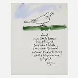 Corita Kent, earnest of a bird