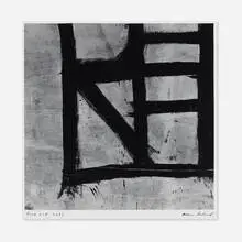 Peru 238 by Aaron Siskind, 1977, gelatin silver print, sold Jan 2020