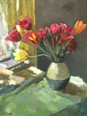 Mikhail Sychov, Untitled, oil on canvas 59 x 44cm