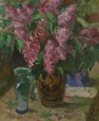 Oleksander Makismenko, Untitled, oil on canvas 60 x 50cm