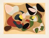 Victor Vasarely, Untitled, 1906-1997) 'Ingui-niel' lithograph printed in colours