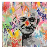 Elmo Hood, Untitled, acrylic on canvas 100 x 100cm
