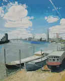 Mario Maritan, Untitled, oil on canvas 76.5 x 61cm