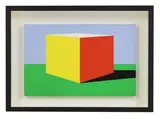 Peter Denmark, Untitled, acrylic on board 29 x 45cm .