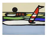 Peter Denmark, Untitled, acrylic on canvas 41 x 51cm