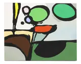 Peter Denmark, Untitled, acrylic on canvas 41 x 51cm