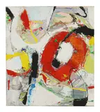 Peter Denmark, Untitled, Peter Denmark (1950-2014) Abstract oil on canvas 66 x 60cm