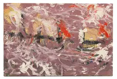 Untitled by Jon Norton, Jon Norton (b.1955) Abstract oil on canvas, sold Jan 2021