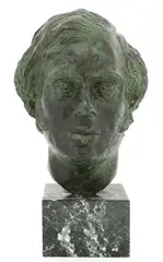 Benita Armstrong, Untitled, the artist's son) bronze 37cm high .