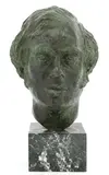 Benita Armstrong, Untitled, the artist's son) bronze 37cm high .