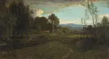 William Keith, Pastoral Landscape, 1881, oil on canvas