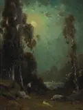 Alexis Matthew Podchernikoff, A Moonlit Sky