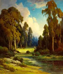 Alexis Matthew Podchernikoff, California Autumn, oil on canvas