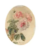 Paul de Longpré, Pink Roses and a Bumblebee