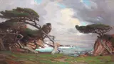 Anna Althea Hills, Windblown Cypress, Monterey