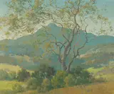 Percy Gray, A View of Mt. Tamalpais, Marin County, California, oil on canvas
