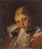 Joseph Raphael, A Portrait of a Young Girl