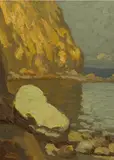 Gottardo Piazzoni, Coastal Rocks
