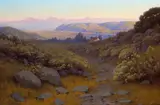 John Marshall Gamble, Looking Down River