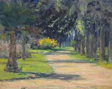 William Posey Silva, Road Thru Park, Sacramento (No. 1585)