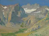 Franz Bischoff, Big Pine Canyon (Beneath Mt. Whitney)