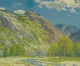 Maurice Braun, Summer Light in the Canyon