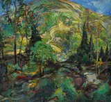 Charles Reiffel, In the Hills (Connecticut), 1916, oil on canvas