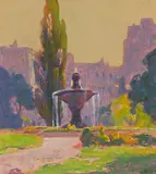 Dana Bartlett, Fountain, Pershing Square, Los Angeles
