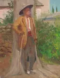 William Posey Silva, Resting, Spanish Style (No. 900)